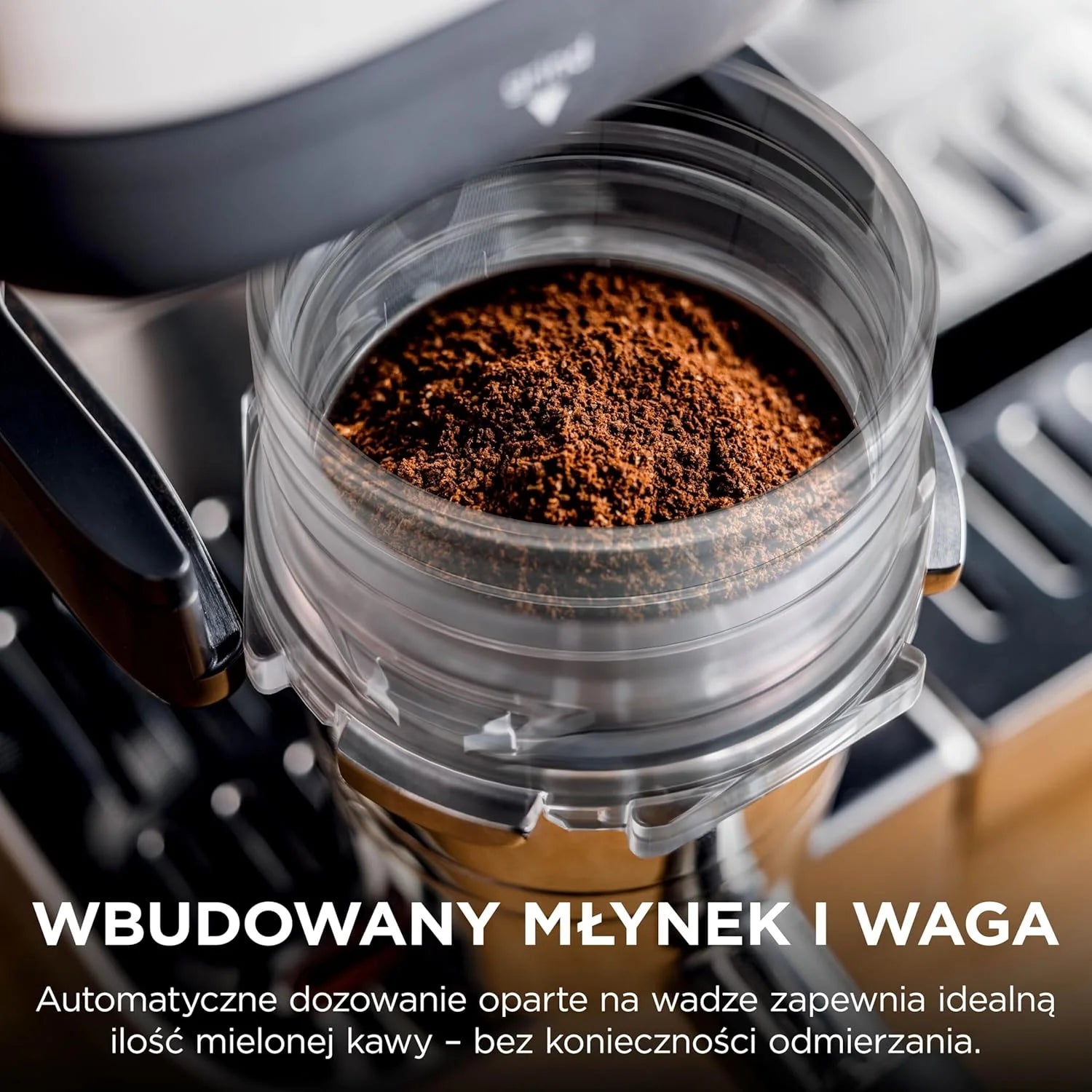 Ninja Luxe Premier Ekspres do kawy 3 w 1, latte, cappuccino, cold brew, espresso, wbudowany młynek i spieniacz do mleka, łatwy w obsłudze, 4 automatyczne ustawienia spieniania, srebrny, ES601EU