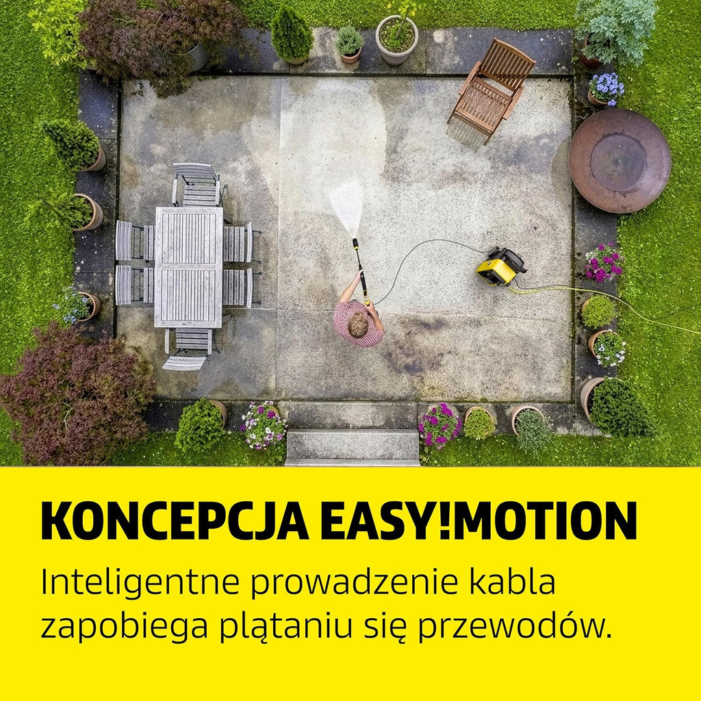 Kärcher Myjka ciśnieniowa K 5 Power Control, 145 bar, 500 l/h, wydajność powierzchniowa: 40 m²/h, filtr wody, waga: 13 kg, wąż ciśnieniowy i pistolet, lanca rotacyjna i dysza strumieniowa