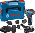 Bosch Professional Gsr 12V-35 Fc Wiertarko-Wkrętarka, Niebieski/Czarny, ‎44,5 x 36 x 12 cm
