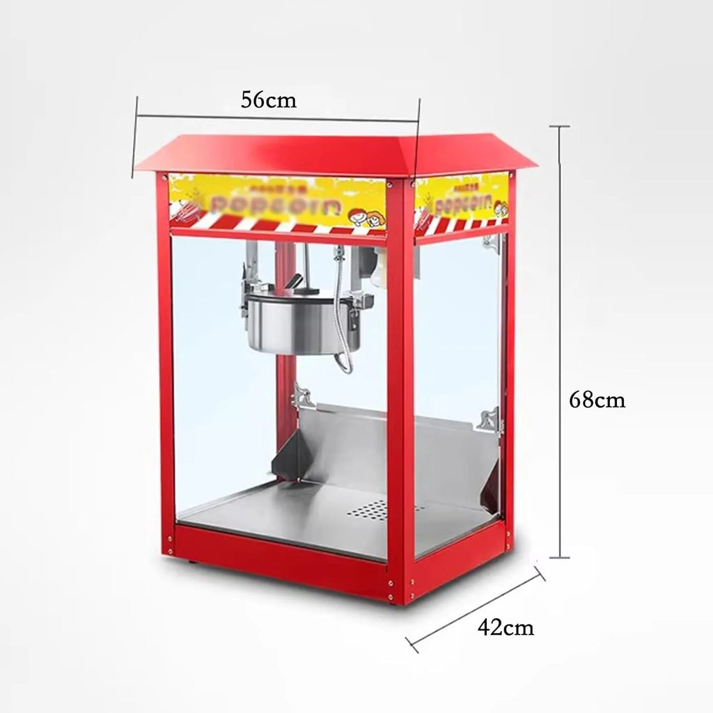 Popcorn Komercyjna maszyna do robienia popcornu Maszyna Automatyczna Elektryczna rozdmuchiwania maszyna do popcornu