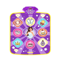 Light-Up Dance Mat for Kids Musical Step Game with 9 Patterns 5 Modes