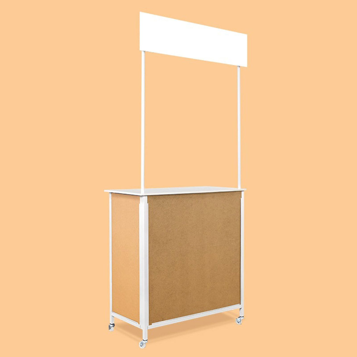 Portable Promotion Counter Table ï¼ Pop Up Podium for Trade Shows, Exhibitions, and Events ï¼ Advertising Display and Tasting Table Stand