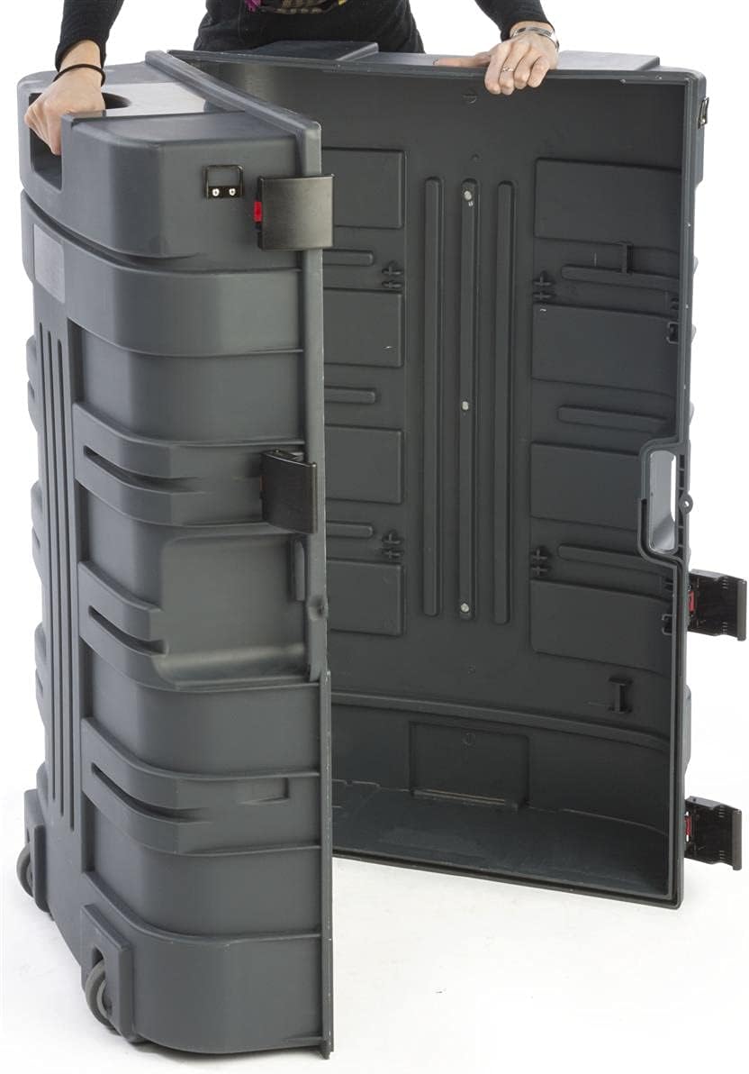 Displays2go 37.9 Inch Portable Trade Show Counter