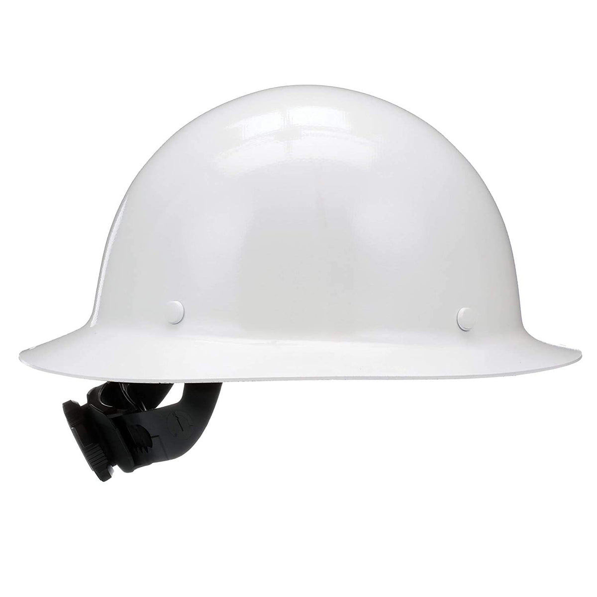 MSA Skullgard Full-Brim Hard Hat with Suspension - Non-Slotted Cap, Made of Phenolic Resin, Radiant Heat Loads up to 350F, Standard Size Hard Hat | Fas-Trac III Ratchet Suspension