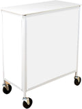 Mobile Portable Promotion Counter, Table Trade Show Display Counter ,Supermarket Tasting Table Booth Banner Advertising Stand(Size2)