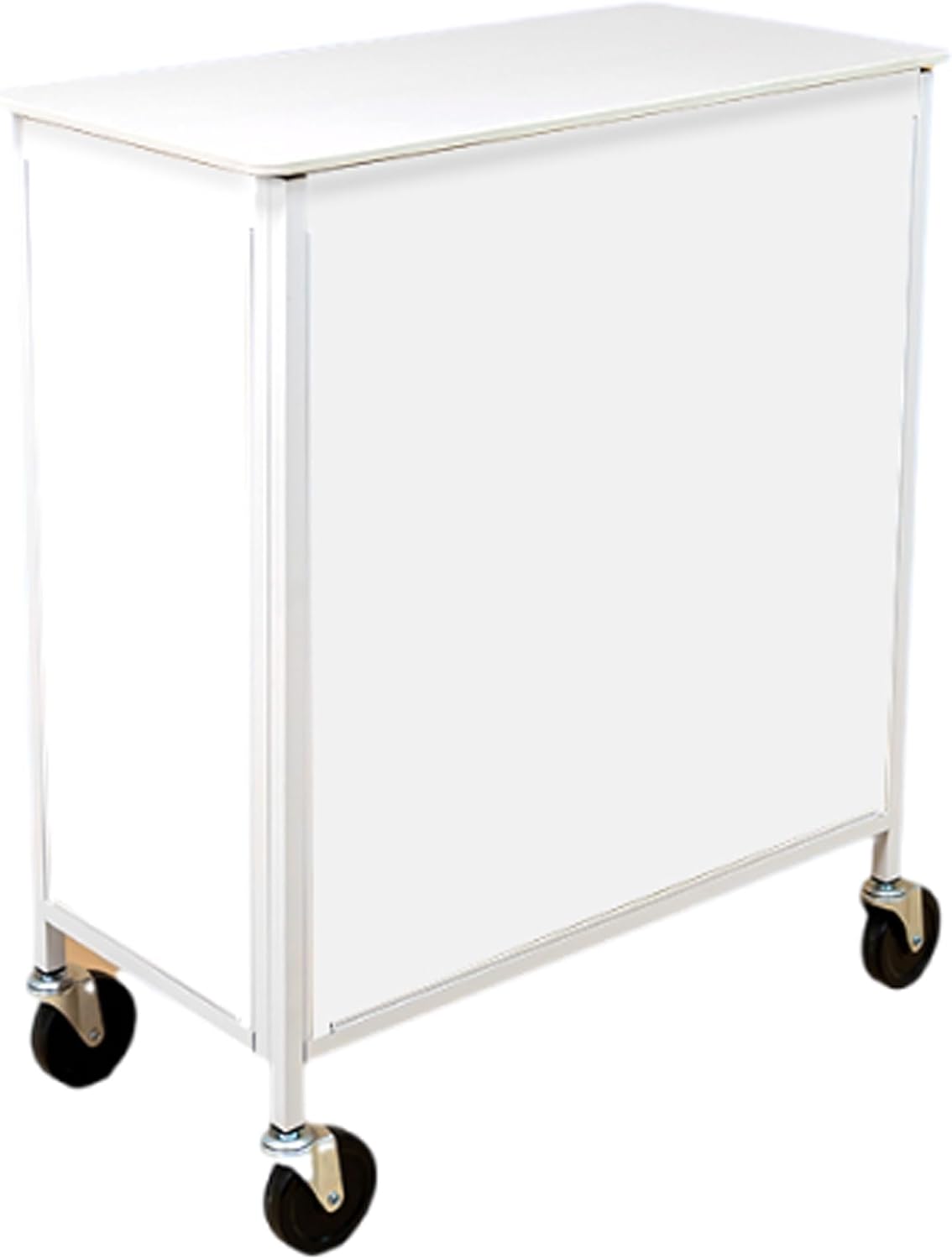 Mobile Portable Promotion Counter, Table Trade Show Display Counter ,Supermarket Tasting Table Booth Banner Advertising Stand(Size2)