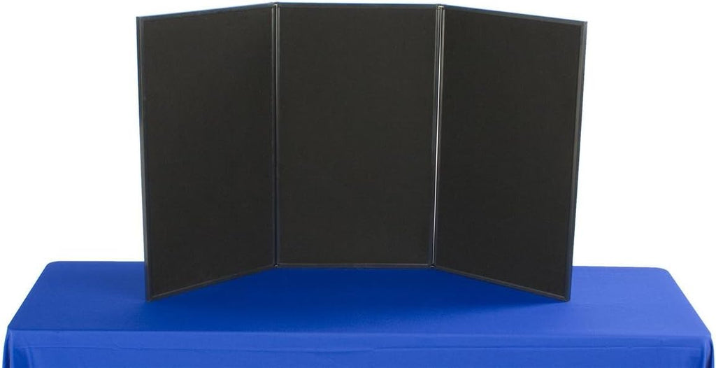 Displays2Go 3-Panel Trifold Tabletop Display Board, 54 x 30