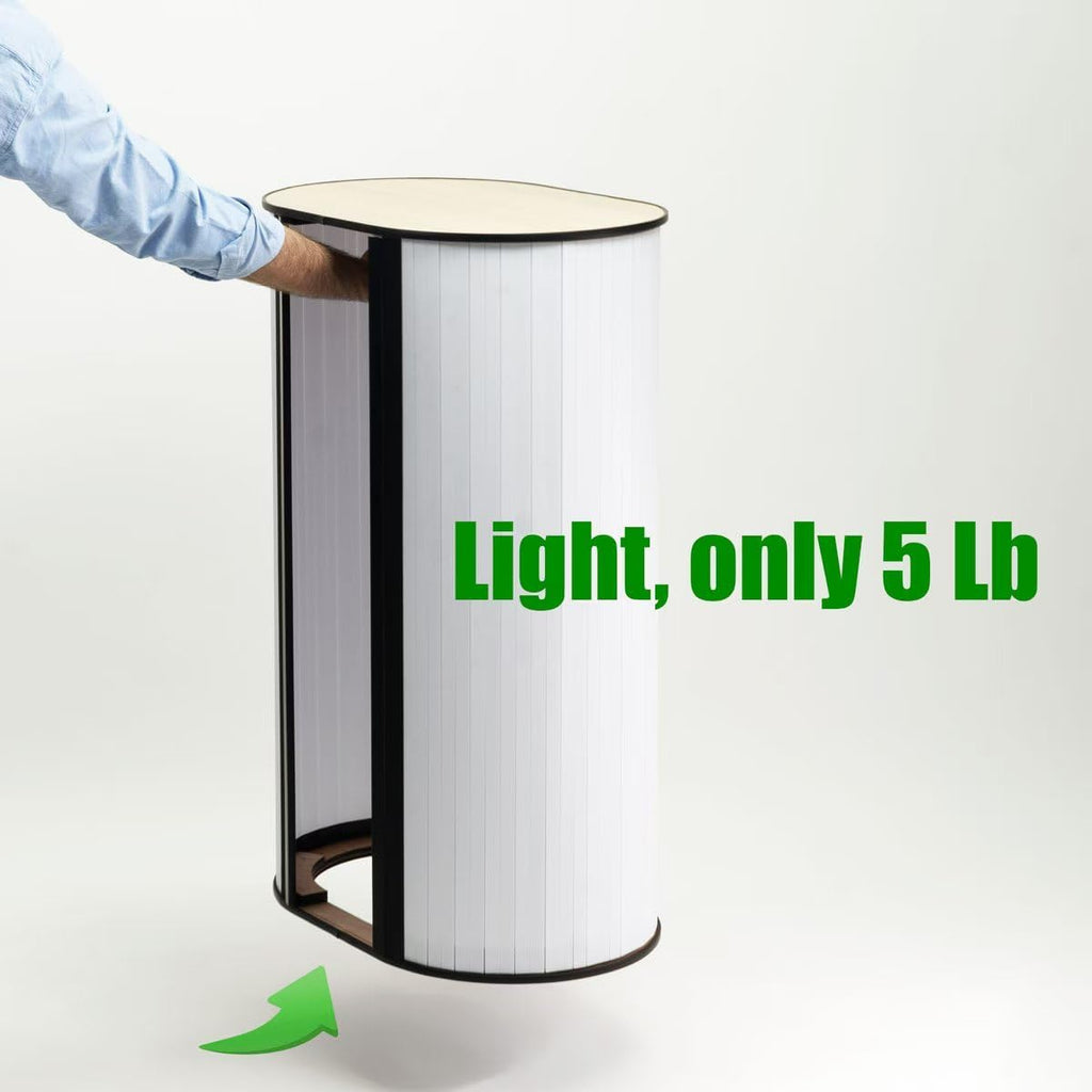 Portable Tradeshow Podium Table 2-Pack Custom Lightweight Foldable