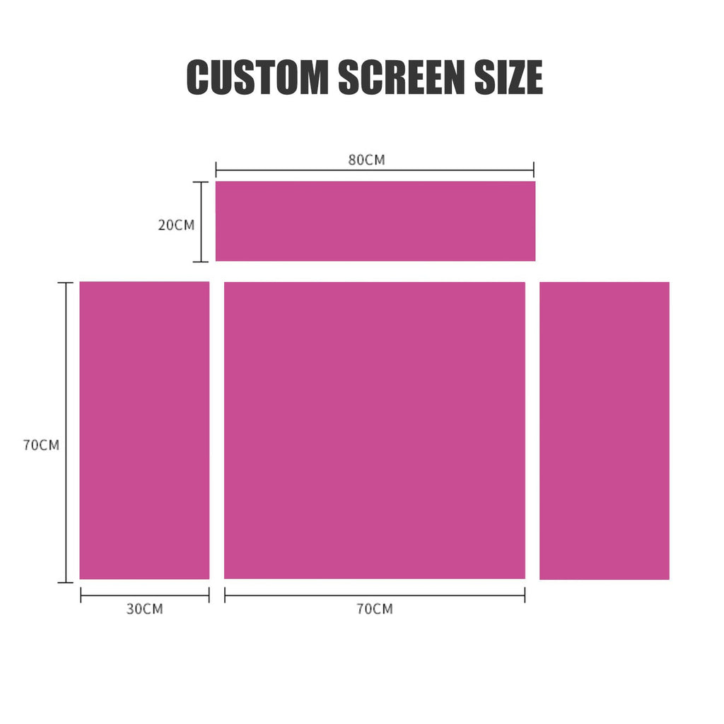 Foldable Promotion Tradeshow Exhibition Counter Stand with Display Board & Carrying Bag, Mobile Portable Supermarket Tasting Table Podium Table Advertising Booth Rack Banner Stand Reception Event De