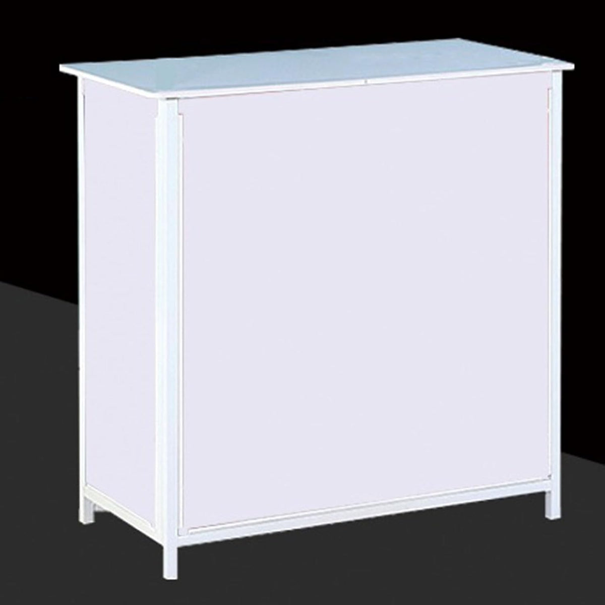 Portable Trade Show Counter Table Exhibition Foldable Promotional Counter Retail Advertising Display Banner Stand Supermarket Tasting Table Reception Event Desk (PVC Board, 80 * 40 * 85 cm)