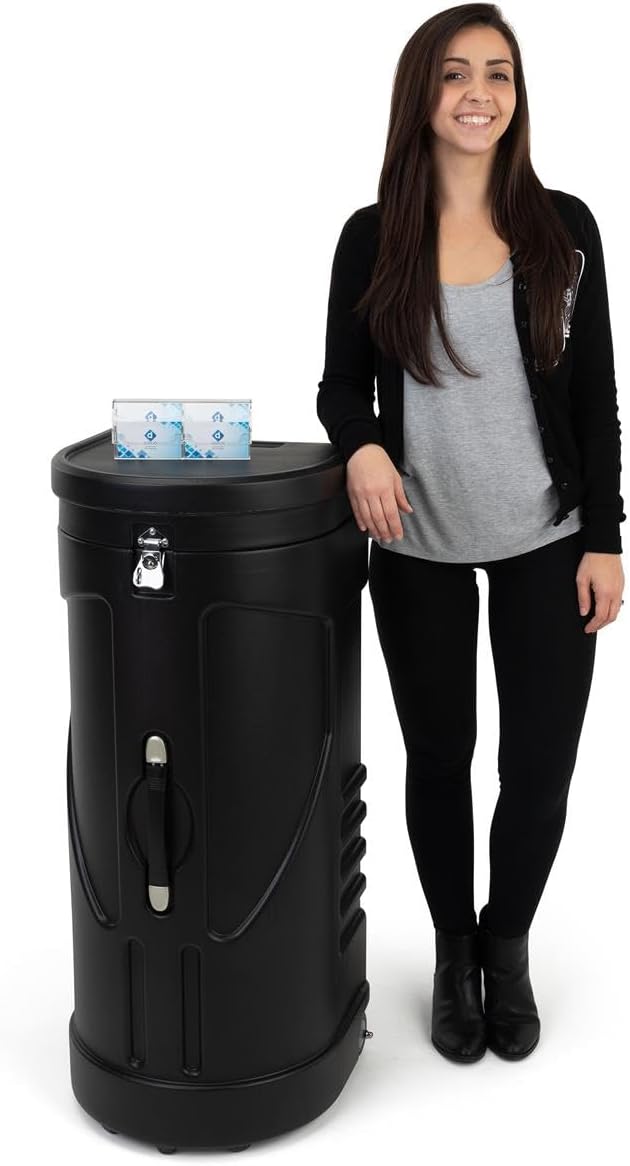 Displays2go Portable Trade Show Podium Case