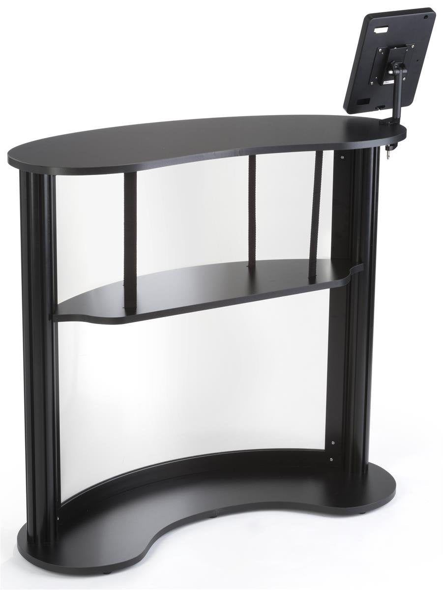 Displays2go Tradeshow Counter with iPad Holder