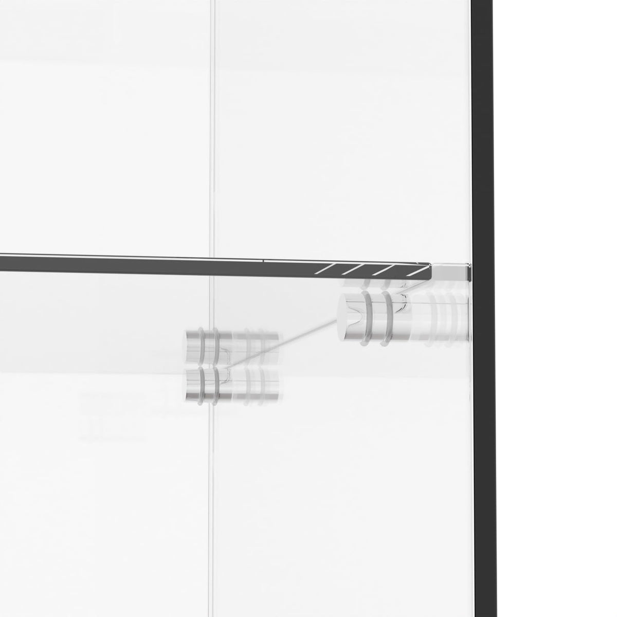 48" W x 17.9" D x 37.9" H - Black Full Vision Retail Display Case, Tempered Glass Display Cabinet with Glass Shelves and Storage Compartment,Storage Cabinets for Retail and Collectible Display