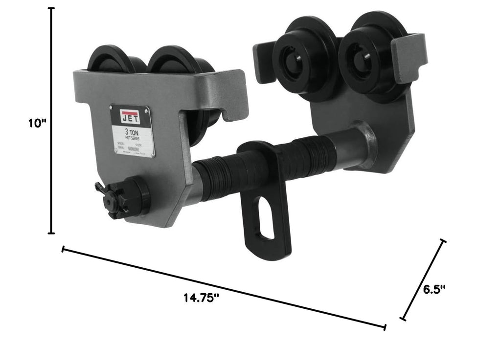 JET 1-Ton Manual Trolley (1-HDT)