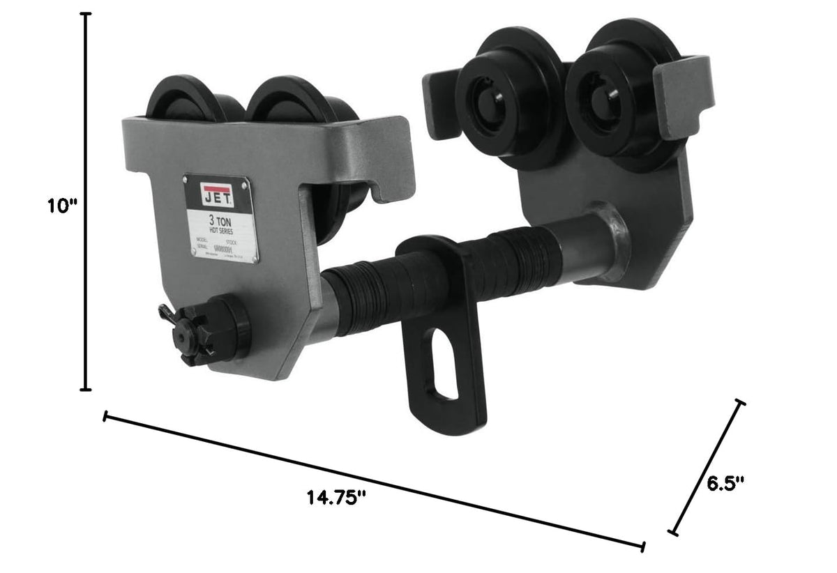 JET 1-Ton Manual Trolley (1-HDT)