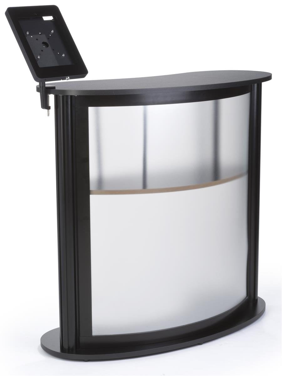 Displays2go Tradeshow Counter with iPad Holder