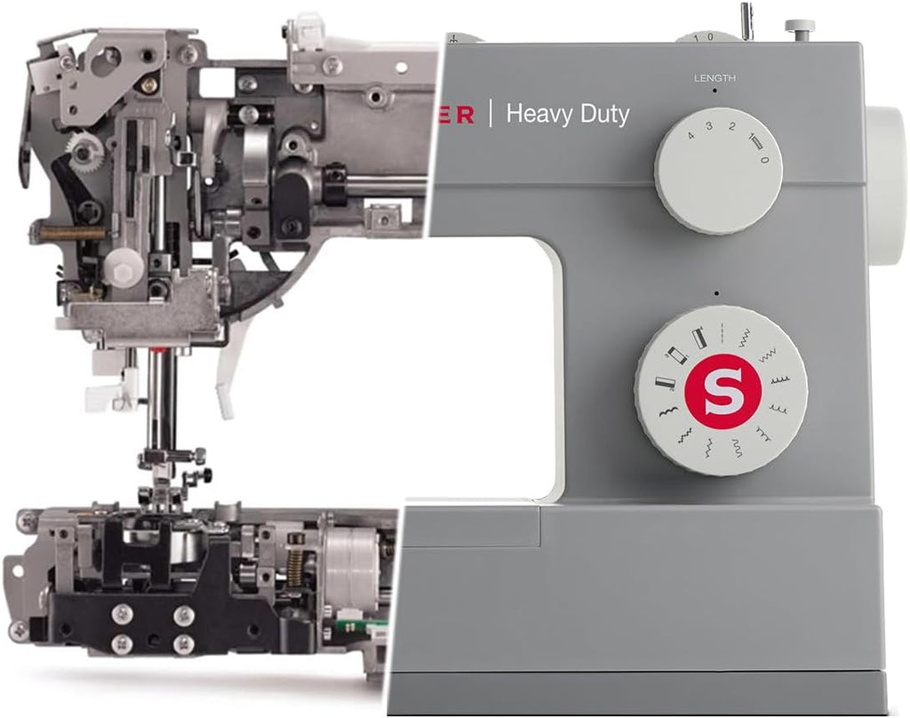 SINGERÂ® 4423 (Grey) High Speed Heavy Duty Sewing Machine with Accessory Kit