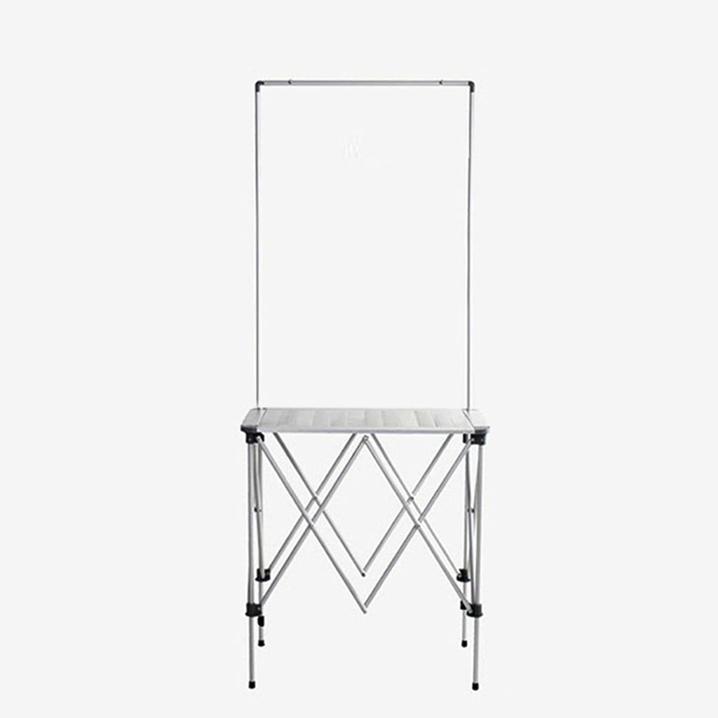 Mobile Portable Promotion Counter Tableï¼Supermarket Tasting Table Booth Kiosk Trade Show Display Banner Standï¼Reception Event Desk Podium Tableï¼ for Booth/Advertising/Exhibition