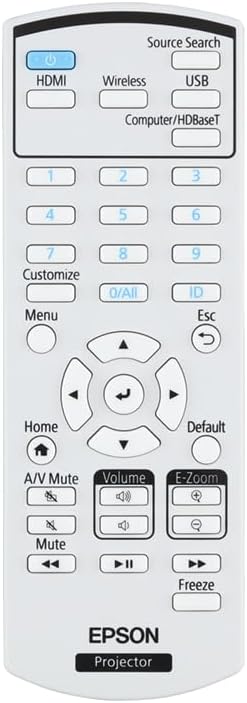 EPSON EB-W55 projektor 3LCD HD-Ready (4000 lumenów, 16:10, rozdzielczość WXGA (1280 x 800 pikseli), WiFi, HDMI, biały