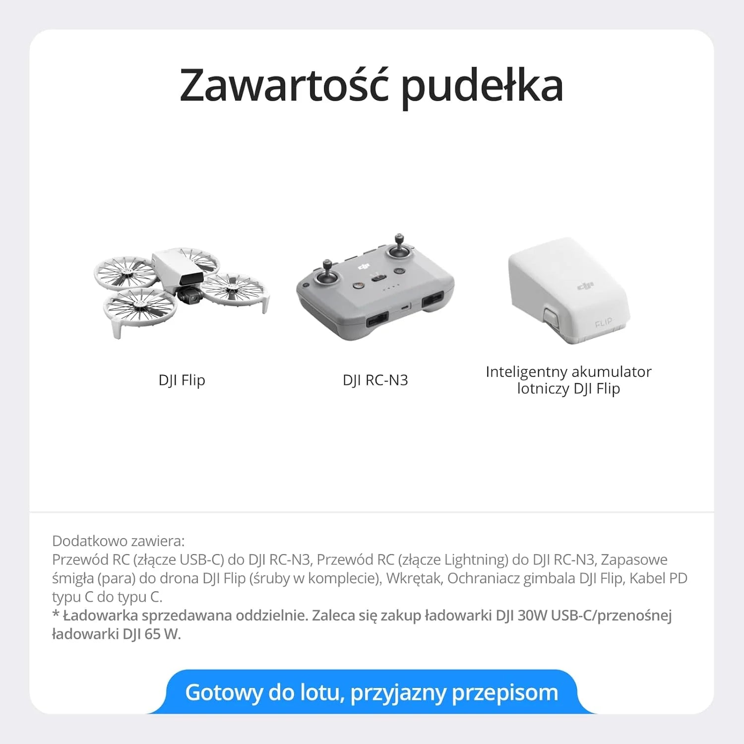 DJI Flip z kontrolerem RC 2 z wyświetlaczem, dron Follow Me z kamerą 4K UHD dla dorosłych, masa poniżej 249 g, 3-osiowy gimbal, transmisja wideo 13 km, start z dłoni i 31 min lotu