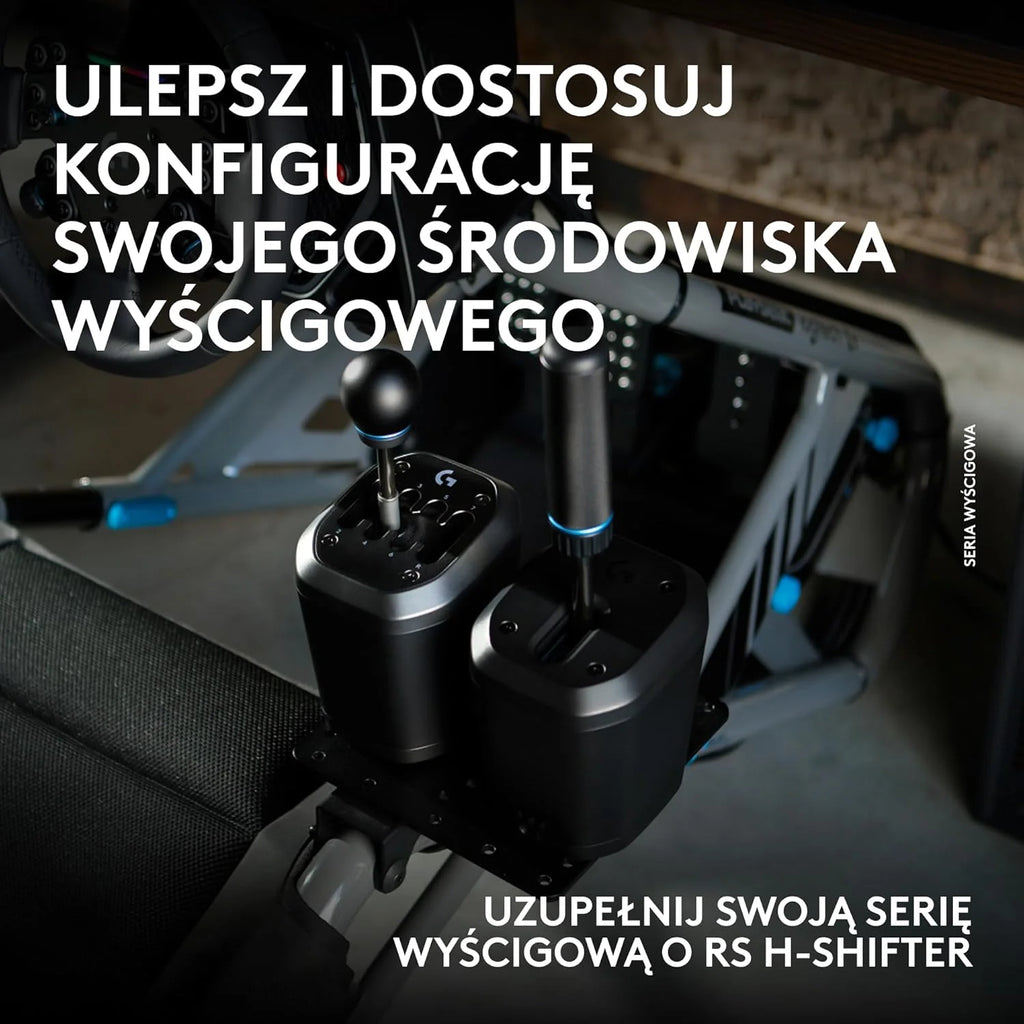 Logitech G PRO Racing Pedals – Pedały symulatora wyścigów z hamulcem z czujnikiem obciążenia 100 kg, w pełni konfigurowalne, wymienne sprężyny i elastomery, konstrukcja modułowa - Czarny