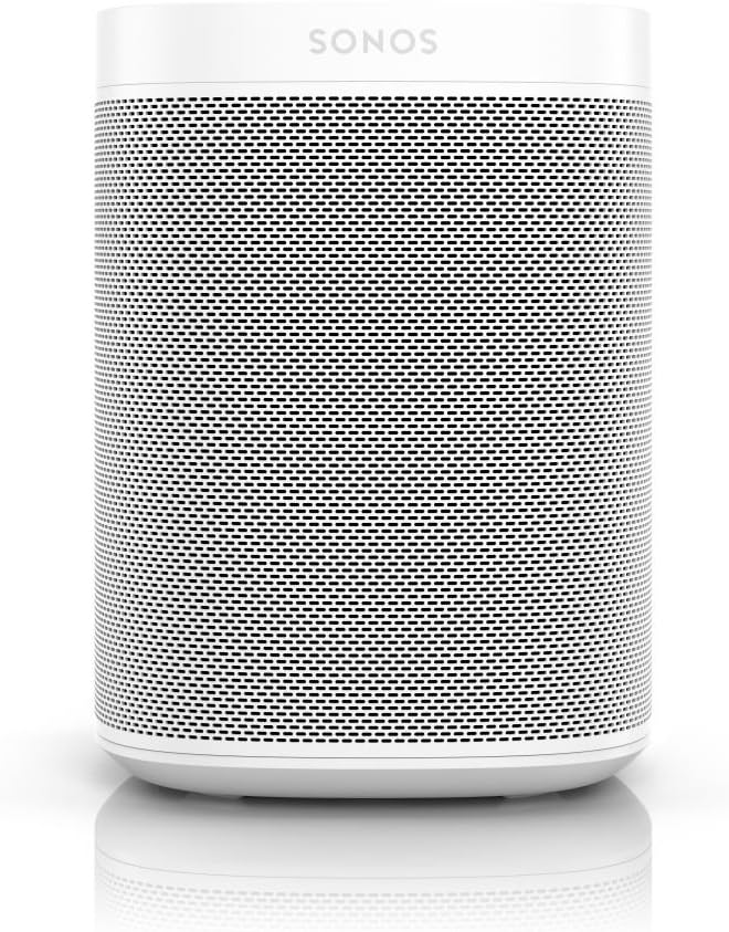 Sonos One Smart Zestaw głośników - głośniki multiroom WiFi, Alexa, Airplay, Streaming 4-Raum Set czarny