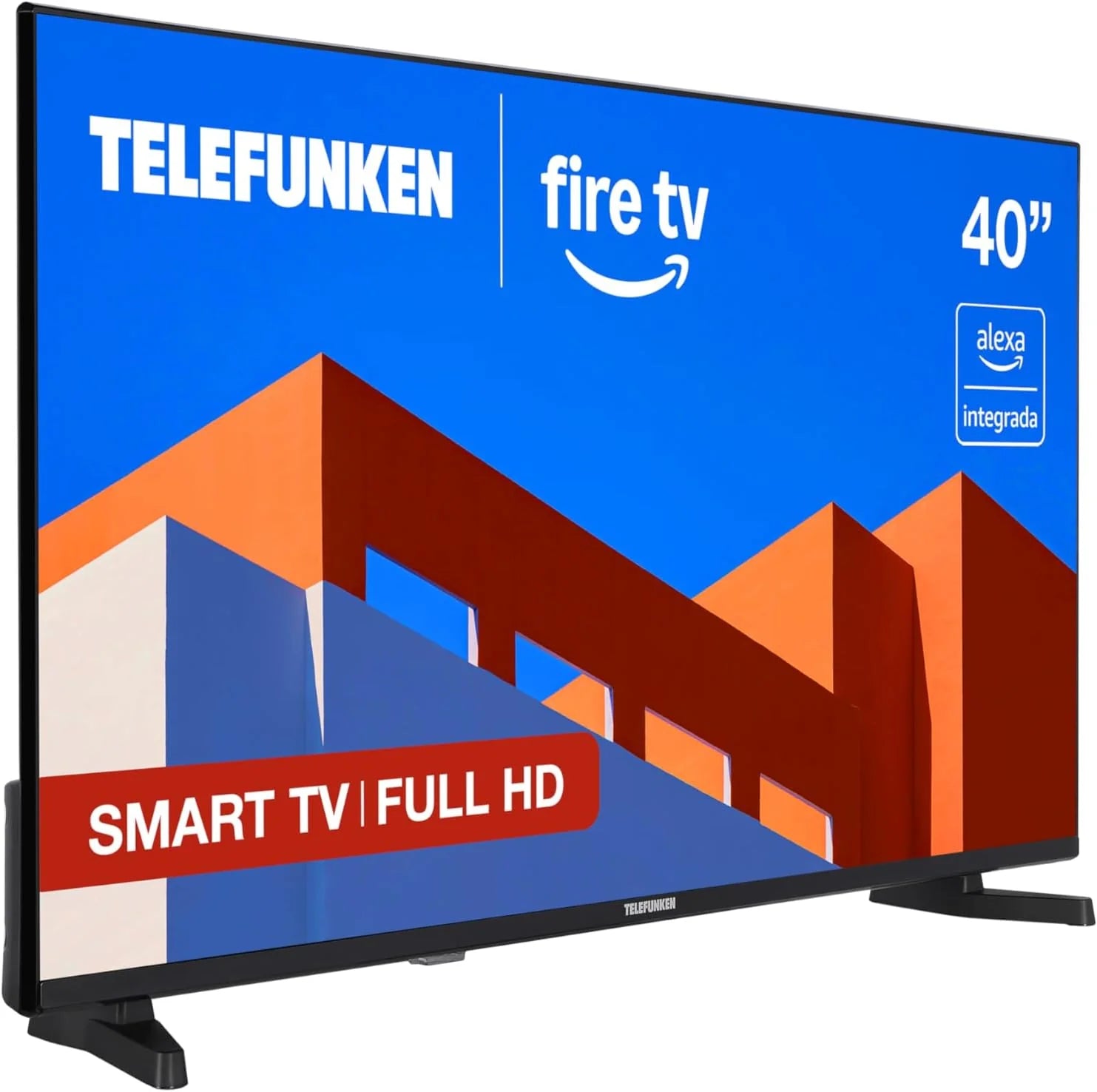 TELEFUNKEN 50FTV825, 50 cali 4K UHD, Smart TV Fire OS, HDR10, MEMC, kompatybilny z Alexa, Dolby Atmos, Apple AirPlay, Bluetooth