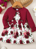 Long Sleeve Baby Romper with Bow Detail – Sizes 6M to 3T