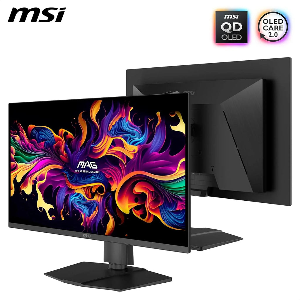 MSI MAG 273QP QD-OLED X24 Gaming Display 26,5 WQHD - Quantum Dot OLED Panel 2560 x 1440, 240Hz / 0,03ms, 99.1% DCI-P3, XXL) E≤2, DisplayHDR True Black 400 - DP 1.4a, HDMI 2.1.1