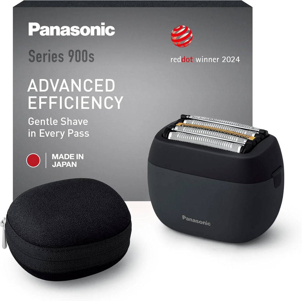 Golarka Panasonic ES-PV3B-K803 Series 900s, Golenie na Mokro i Sucho, 5-Ostrzowa Golarka Elektryczna Dla Mężczyzn, Inteligentny Czujnik Zarostu, USB-C, Etui, Matowa Czerń