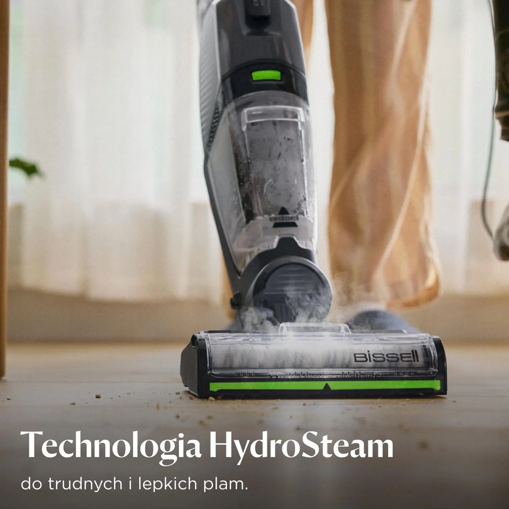 BISSELL CrossWave HydroSteam PET, Odkurzacz Piorący na Mokro Sucho z Kablem, Odkurza, Myje i Suszy, Odkurzacz z Trybem Parowym, Idealny dla Właścicieli Zwierząt, Czyszczenie Wielopowierzchniowe, 3517N