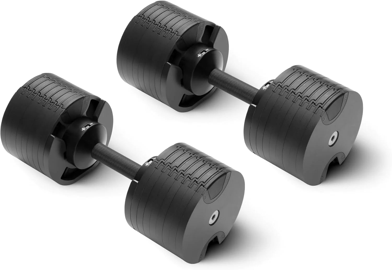 NÜOBELL 232 Regulowany zestaw hantli | 2-32 kg z interwałami 2 kg | Szybkie pokrętło | Trening siłowy Premium