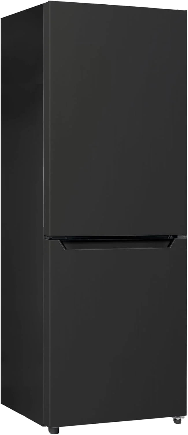 Respekta Chłodziarko-zamrażarka 157 l / **** zamrażarka/Fast Cool/LED / 144 cm/Klasa C/Stalowa czerń / KG144BS-52