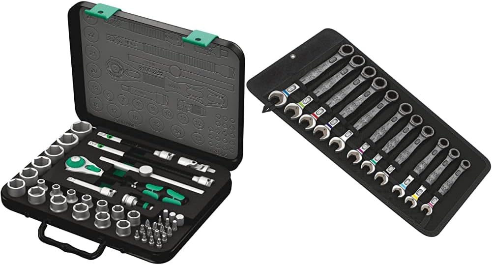 5003594001 8100 SB 2 Zyklop 3/8 Metric Ratchet Set ( Piece of 43)
