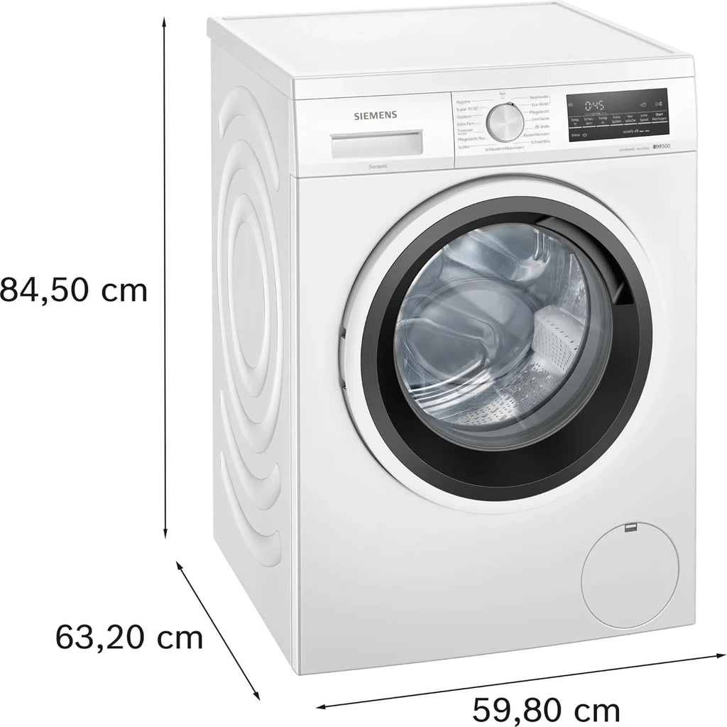 Siemens WU14UT42, iQ500 pralka, 9 kg, 1400 obr./min, możliwość montażu pod blatem, bardzo energooszczędna i cicha, VarioSpeed do krótszych programów, wyświetlacz LED, program outdoorowy, funkcja
