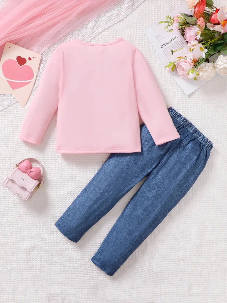 Kids Two-Piece Fringe Outfit for Everyday and Events