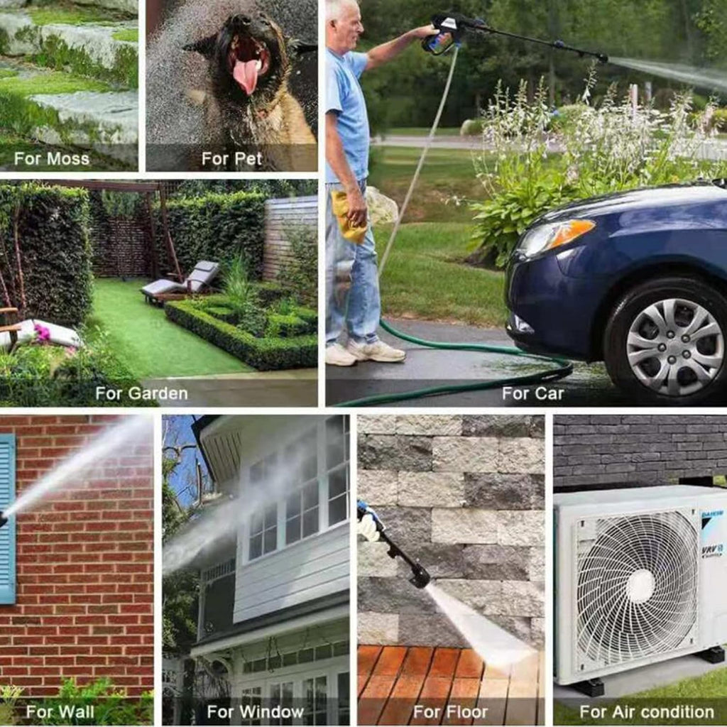 Myjnia strumieniowa do samochodów Patio Wash Lanca Dysza Bezprzewodowa dysza Turbo Myjki ciśnieniowe Elektryczna bezkartowa myjka ciśnieniowa Czyszczenie samochodu Bezprzewodowa bateria litowa Wygod