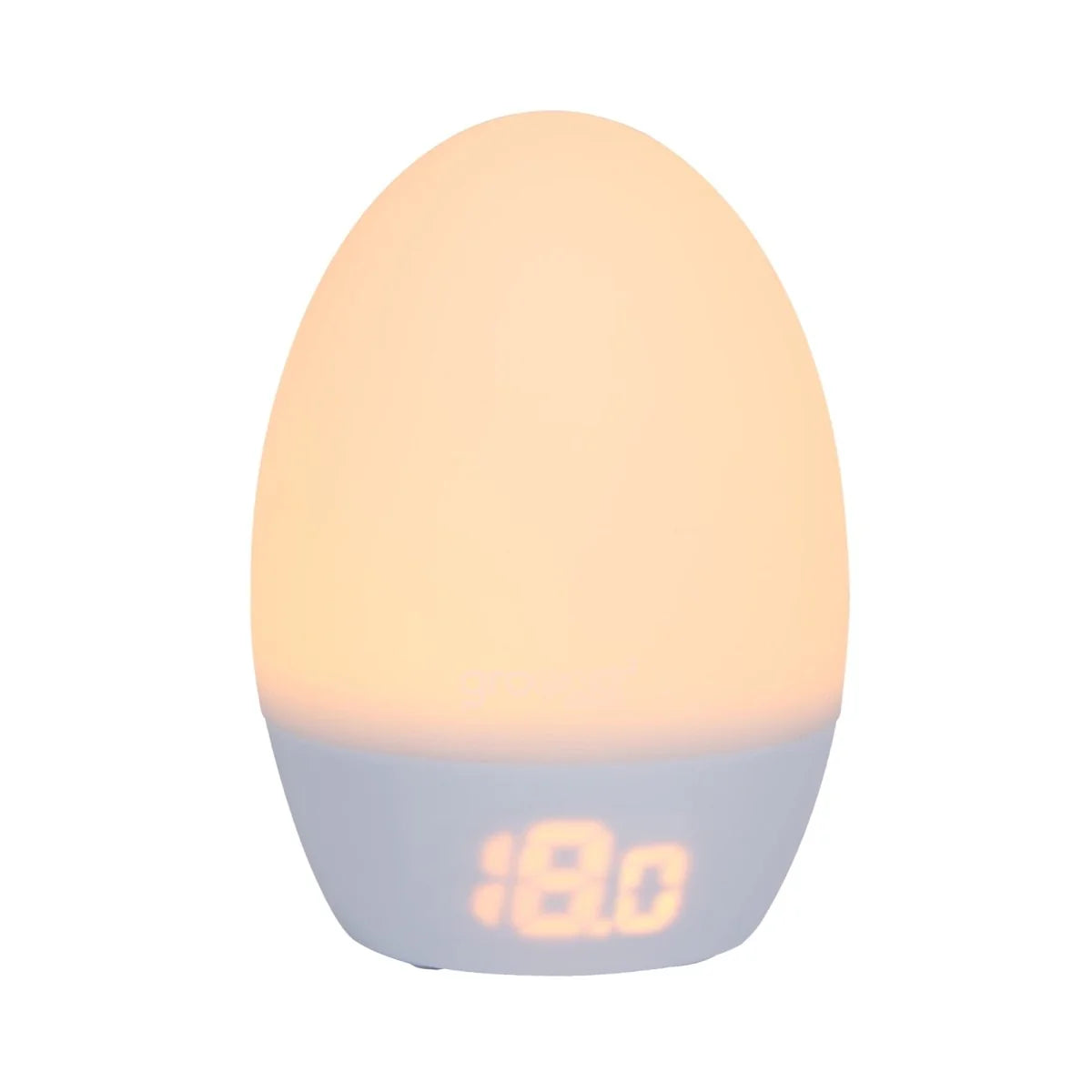 Multifunctional Silicone Night Light with Thermometer & USB Power