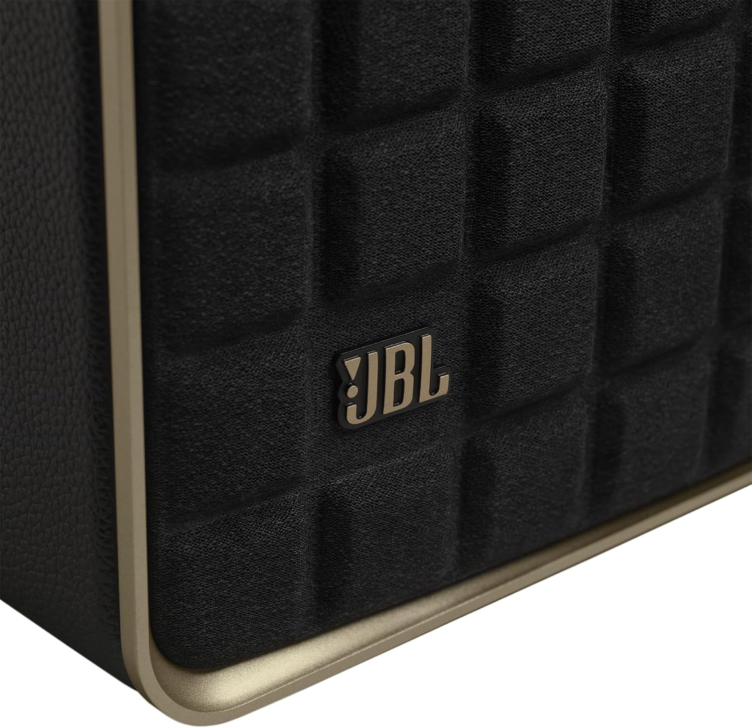 JBL Authentics 300, Głośnik Bezprzewodowy, 8h Odtwarzania, z Wbudowanym Wi-Fi, Bluetooth, Dźwiękiem Stereo i Mocnym Basem, Kompatybilny z Alexa i Google Home, w Stylu Retro