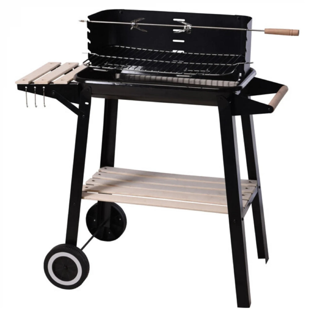 Barbacoa Prostokątny Czarny Samochód 83x45,5x86,5 cm
