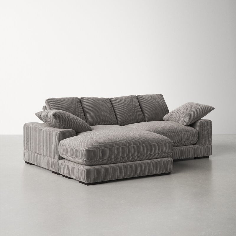 Sofa i leżanka dwustronna o szerokości 106 cali