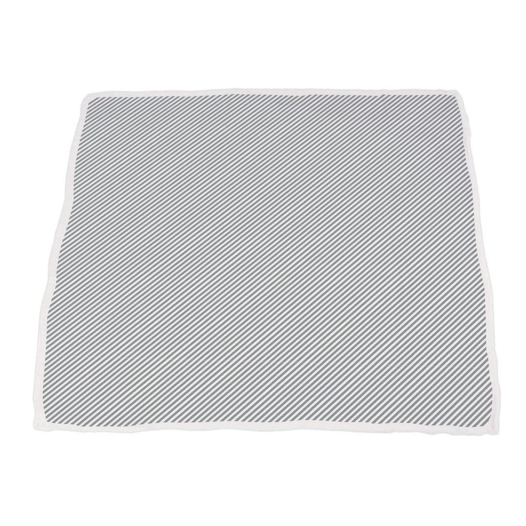 Serenity and Finley Stripe Bamboo Muslin Blanket