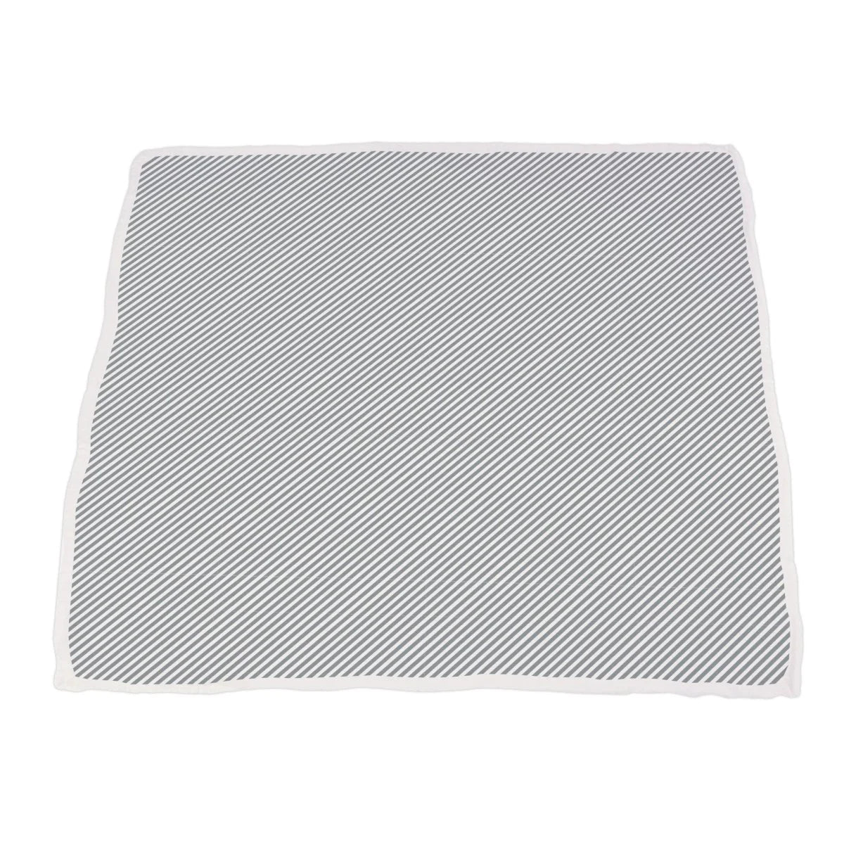 Serenity and Finley Stripe Bamboo Muslin Blanket