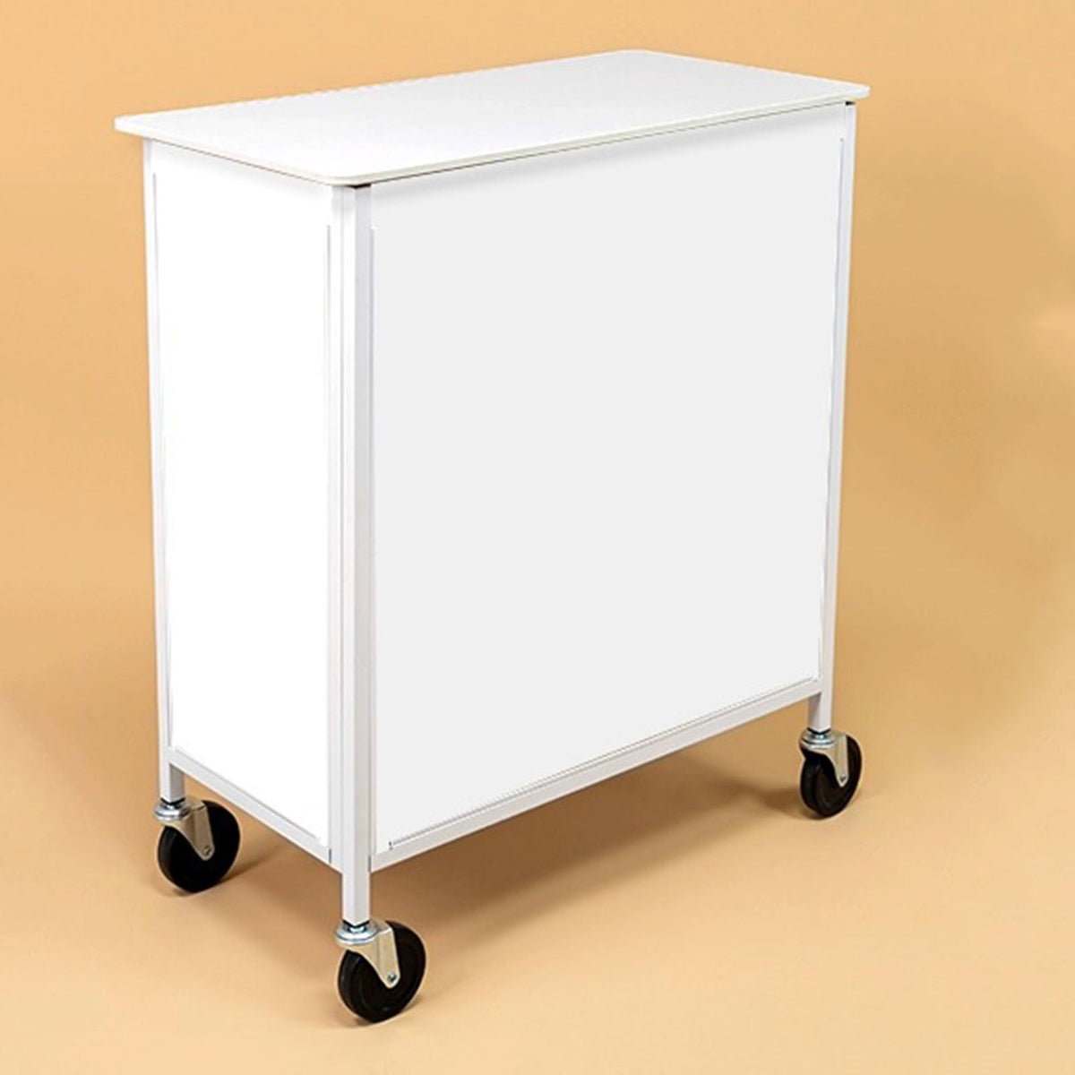 Mobile Portable Promotion Counter Tableï¼fold Supermarket Tasting Table Trade Show Podium Table Display Exhibition Counter Standï¼metal Advertising Display Banner Stand Reception Event Desk