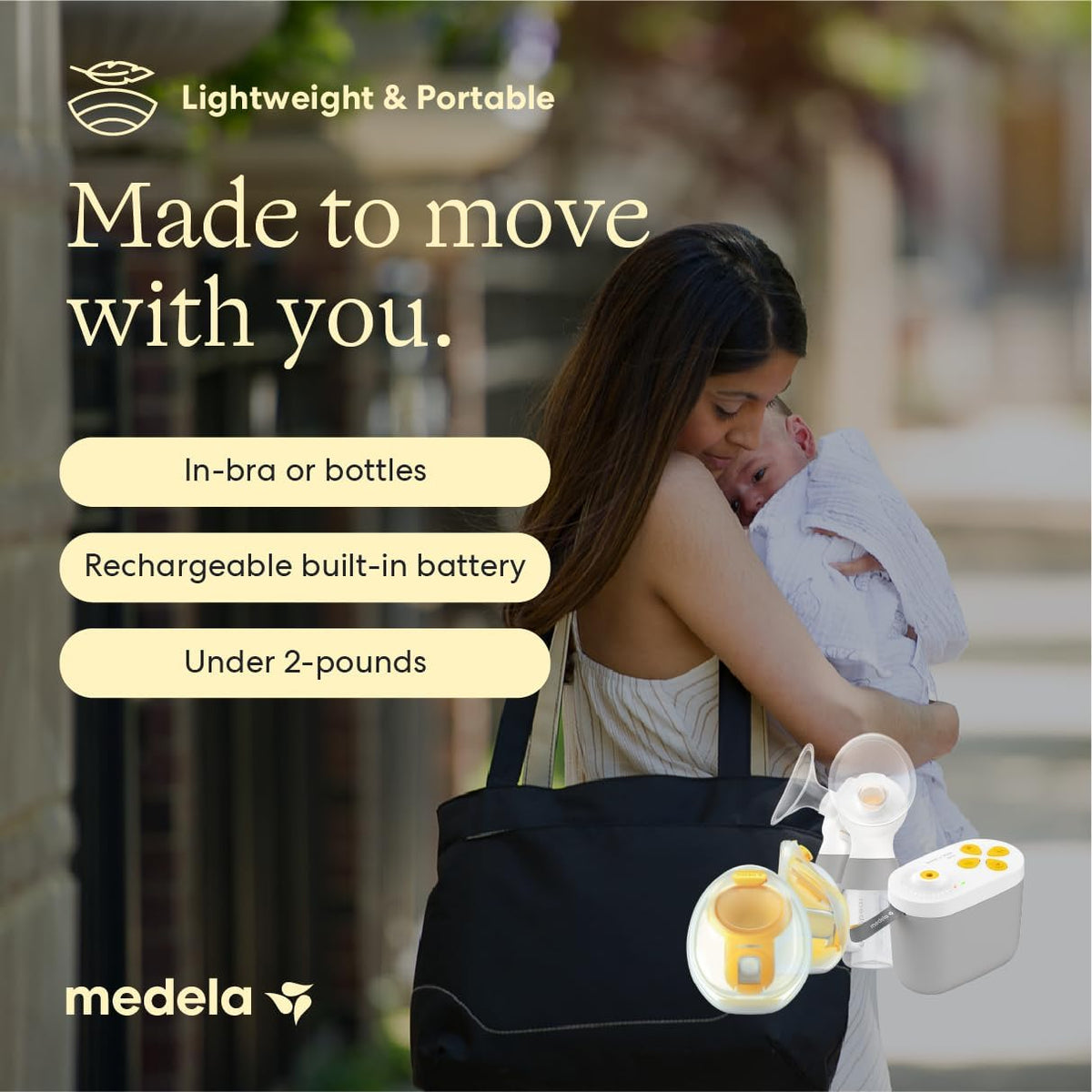 Medela Pump in Style Pro+ Hands Free & Bottles Electric Breast Pump Bundle