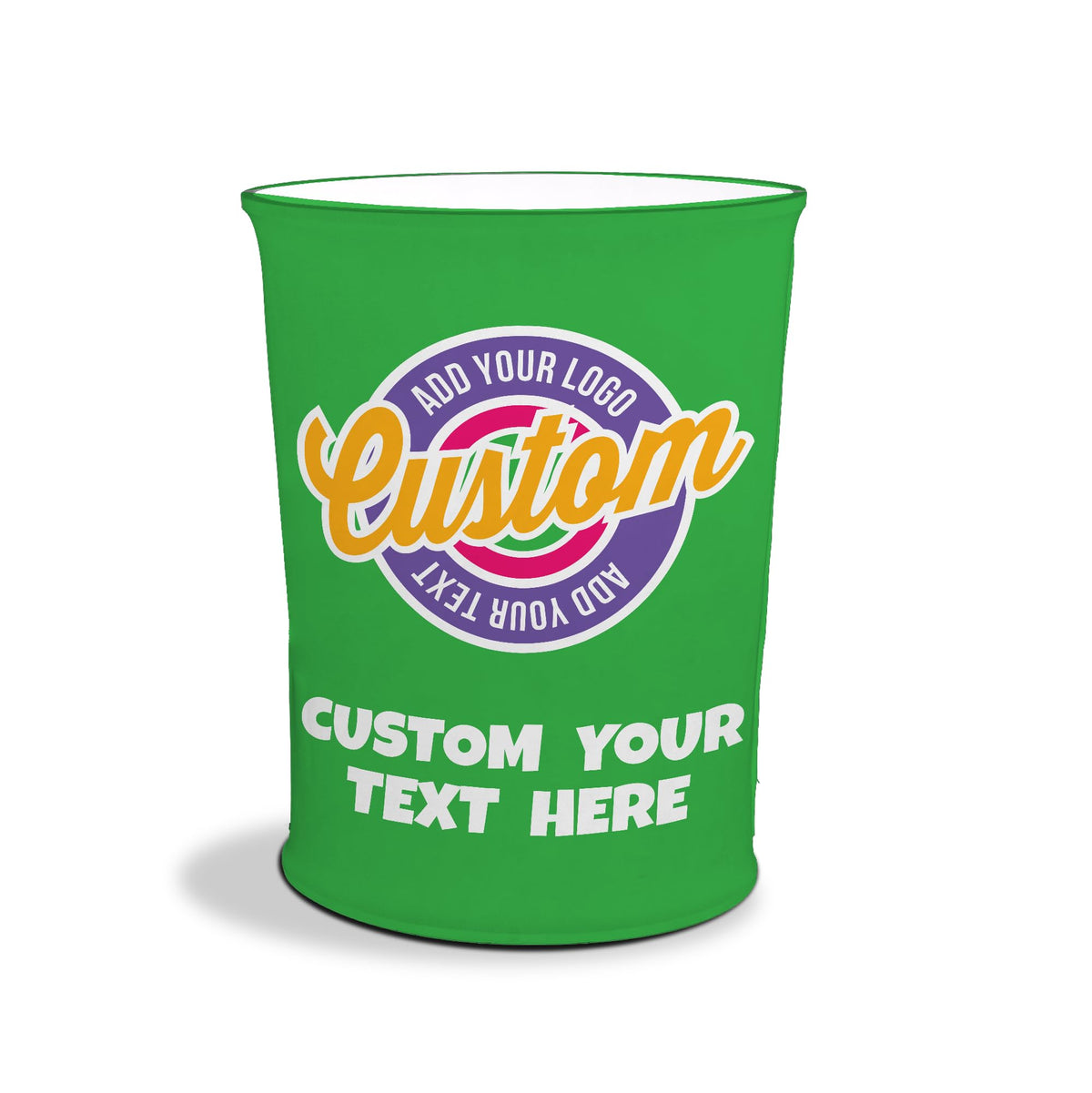 LookOurWay Customizable Square Trade Show Podium, Includes, Custom