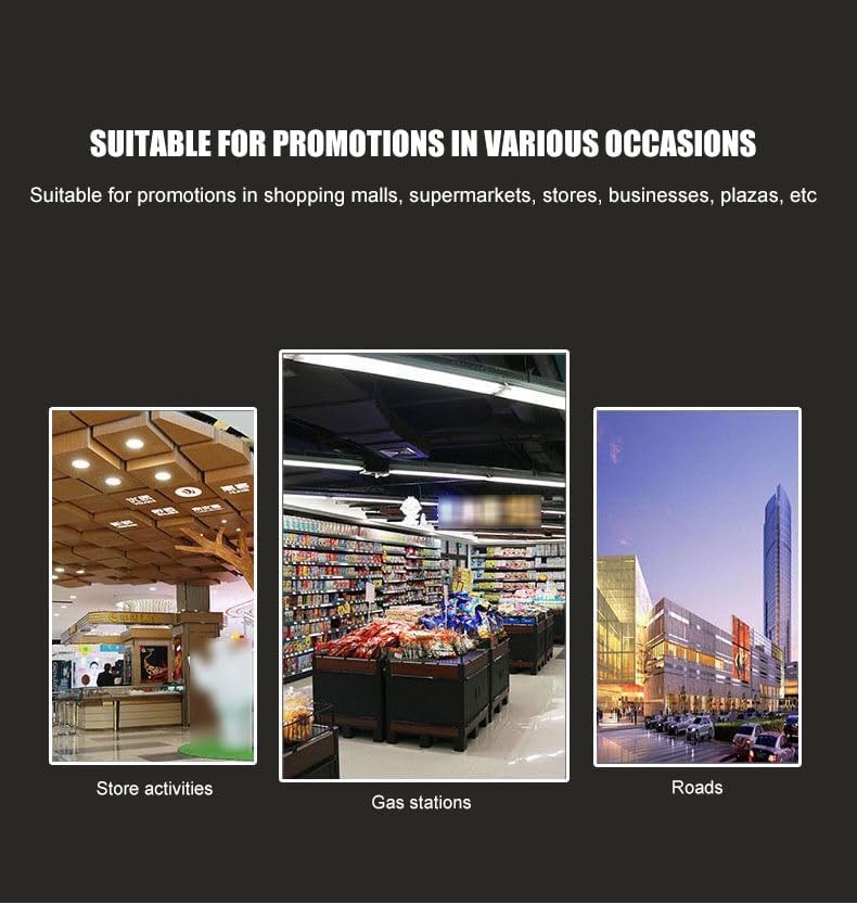 Folding Counter Table, Portable Reception Event Desk, Exhibition Stand for Trade Show Display, Commercial Supermarket Booth Kiosk, Advertising Podium