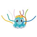 Colorful Octopus Water Sprinkler Toy with Rotating Arms for Kids