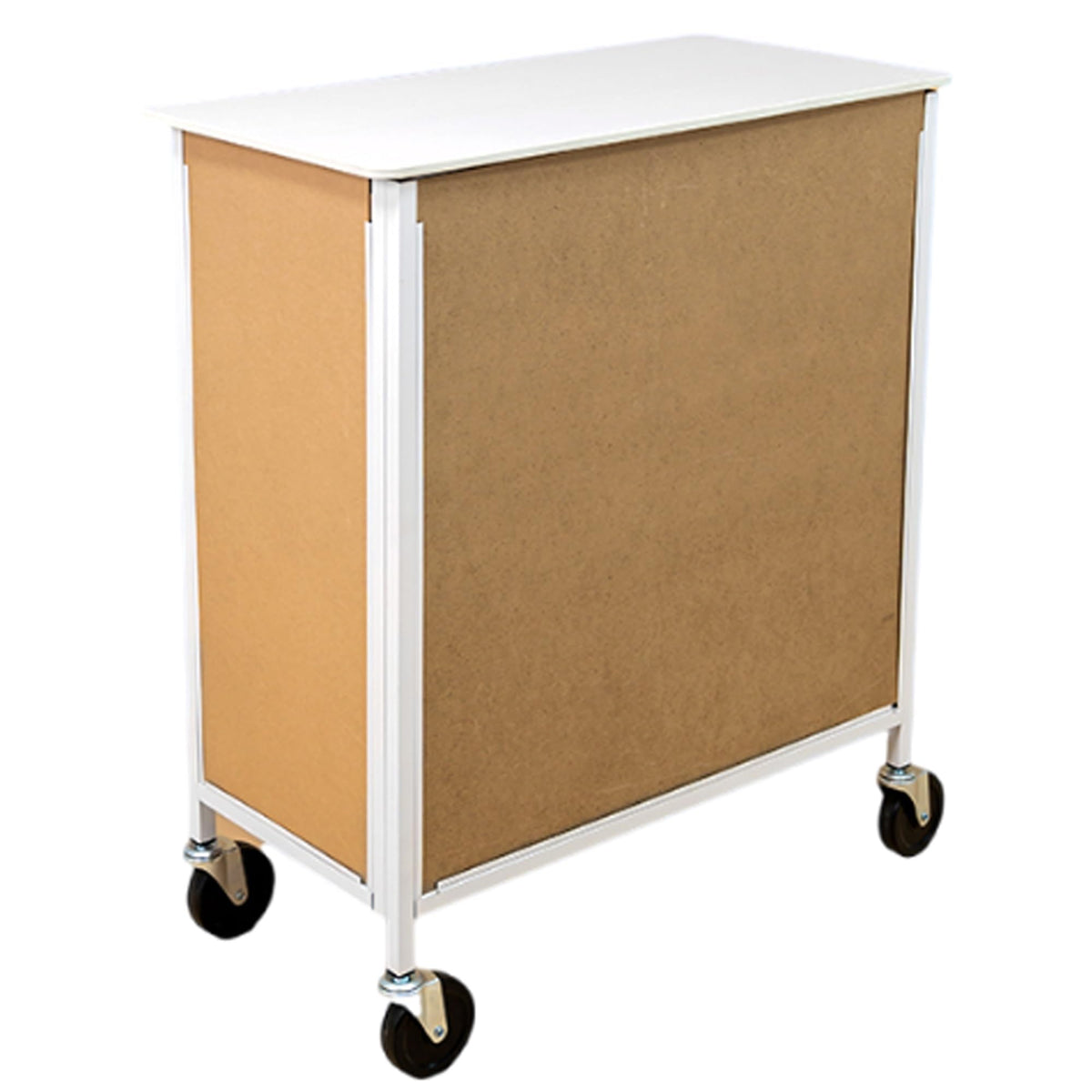 Mobile Portable Promotion Counter, Table Trade Show Display Counter ,Supermarket Tasting Table Booth Banner Advertising Stand(Size2)