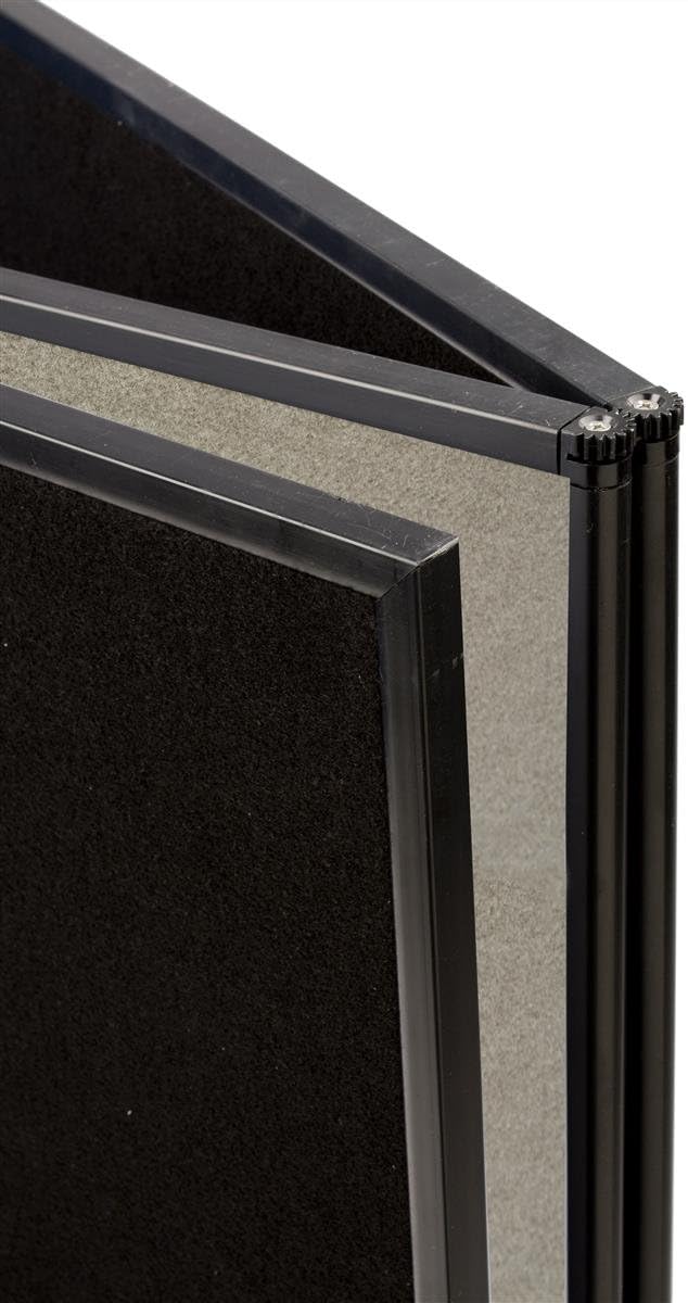 Displays2Go 3-Panel Trifold Tabletop Display Board, 54 x 30